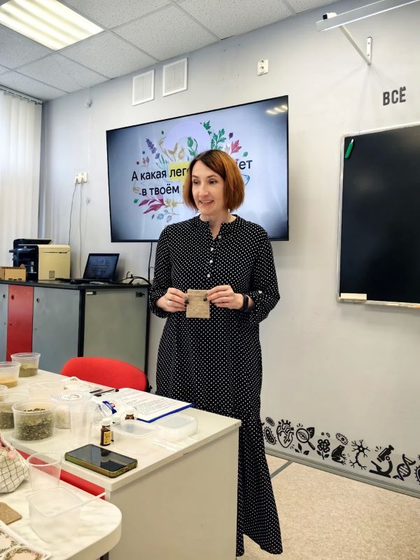 В Сямженской школе появилось новое направление обучения для лесных и агроклассов — этноботаника В Сямженской школе появилось новое направление обучения для лесных и агроклассов — этноботаника