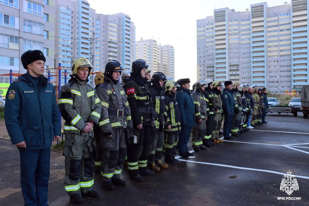 В Вологде прошли соревнования газодымозащитников «Высота»