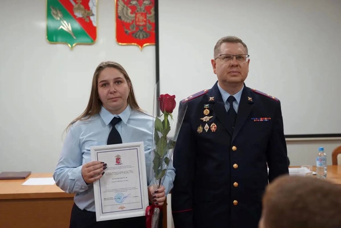 В ОМВД России «Вологодский» подвели итоги служебной деятельности за 9 месяцев 2026 года В ОМВД России «Вологодский» подвели итоги служебной деятельности за 9 месяцев 2026 года