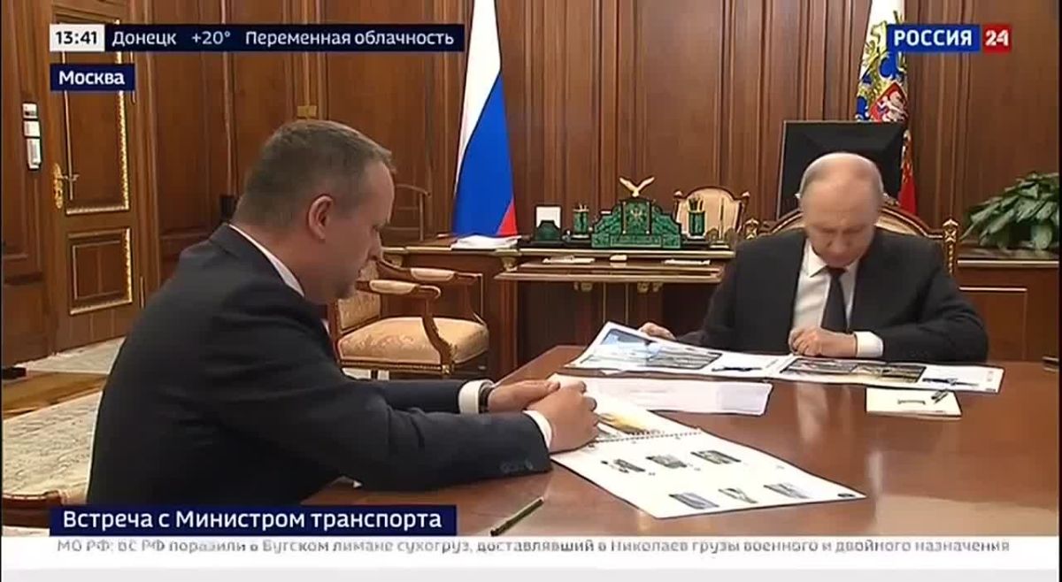 В докладе президенту Владимиру Путину министр транспорта Андрей Никитин сказал и про строительство Некрасовского моста в Вологде