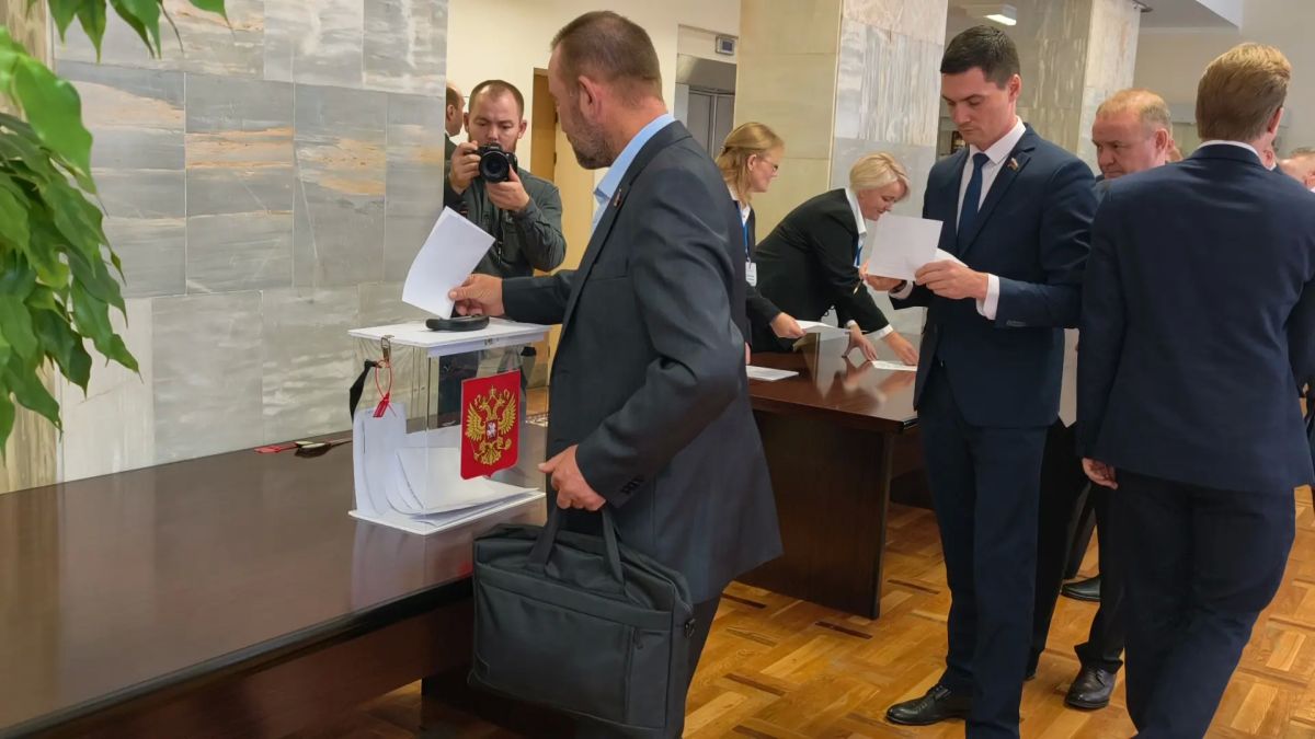 Голосование началось Голосование началось