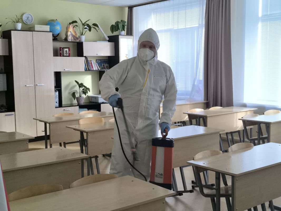 Ситуация с эпидемиологической обстановкой в Верховажской средней школе на контроле Министерства образования