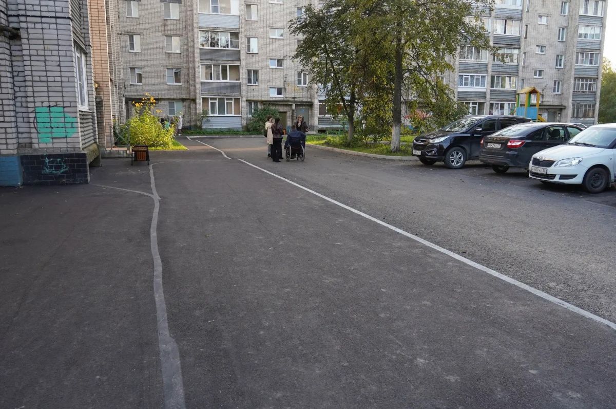 В Вологодской области завершено благоустройство всех 103 дворовых территорий, запланированных на 2026 год