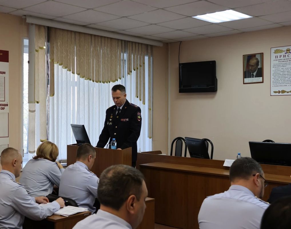 В УМВД России «Череповец» подвели итоги оперативно-служебной деятельности за 9 месяцев 2026 года