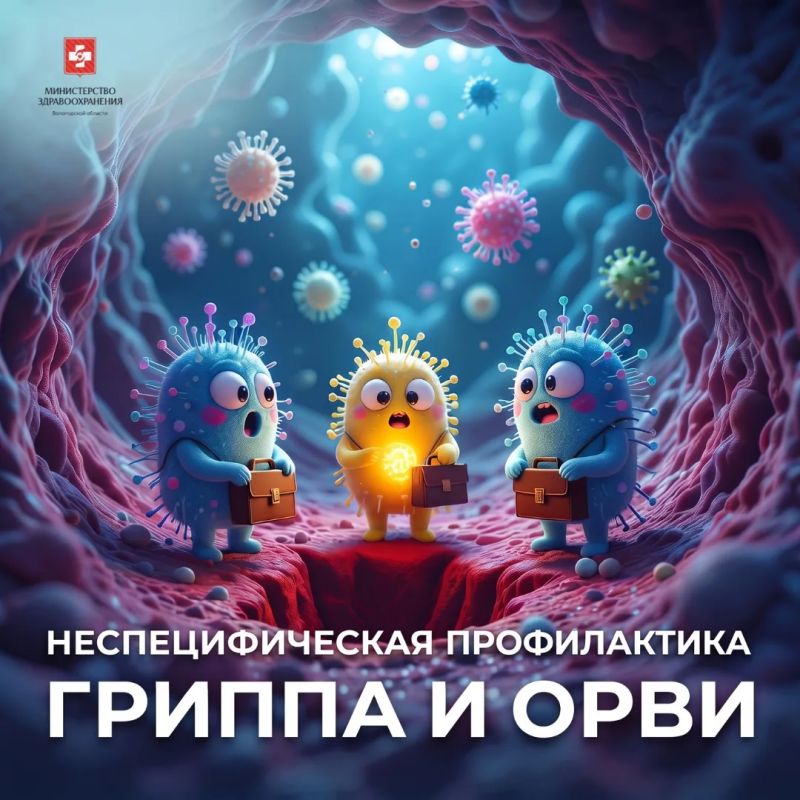 Неспецифическая профилактика ОРВИ и гриппа - это комплекс повседневных мер, направленных на укрепление иммунитета и снижение риска заражения, независимо от типа вируса