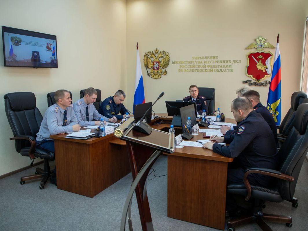 В УМВД России по Вологодской области обсудили взаимодействие полиции и уголовно-исполнительной инспекции