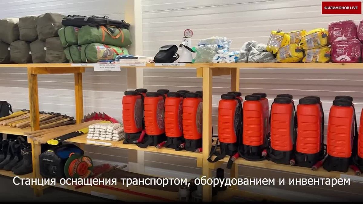 В Верховажском округе построили новую пожарно-химическую станцию